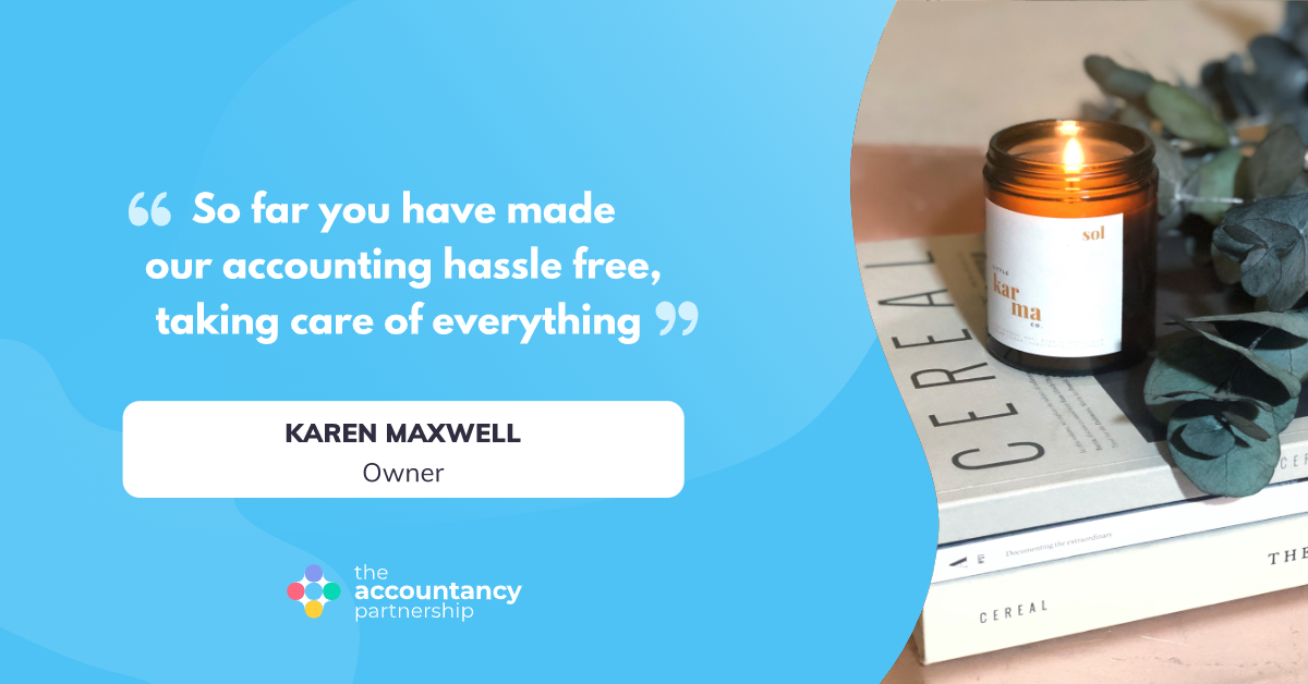 Client of the month quote - Little Karma Co.