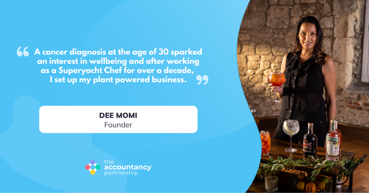 A cancer diagnosis at the age of 30 sparked an interest in wellbeing and after working as a Superyacht Chef for over a decade, I set up my plant powered business.