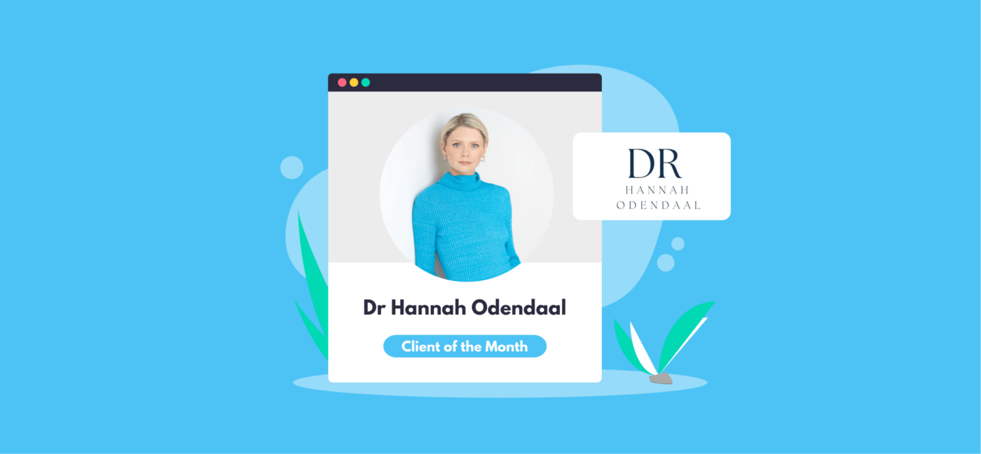 April 2023 Client of the Month: Dr Hannah Odendaal (& Associates)