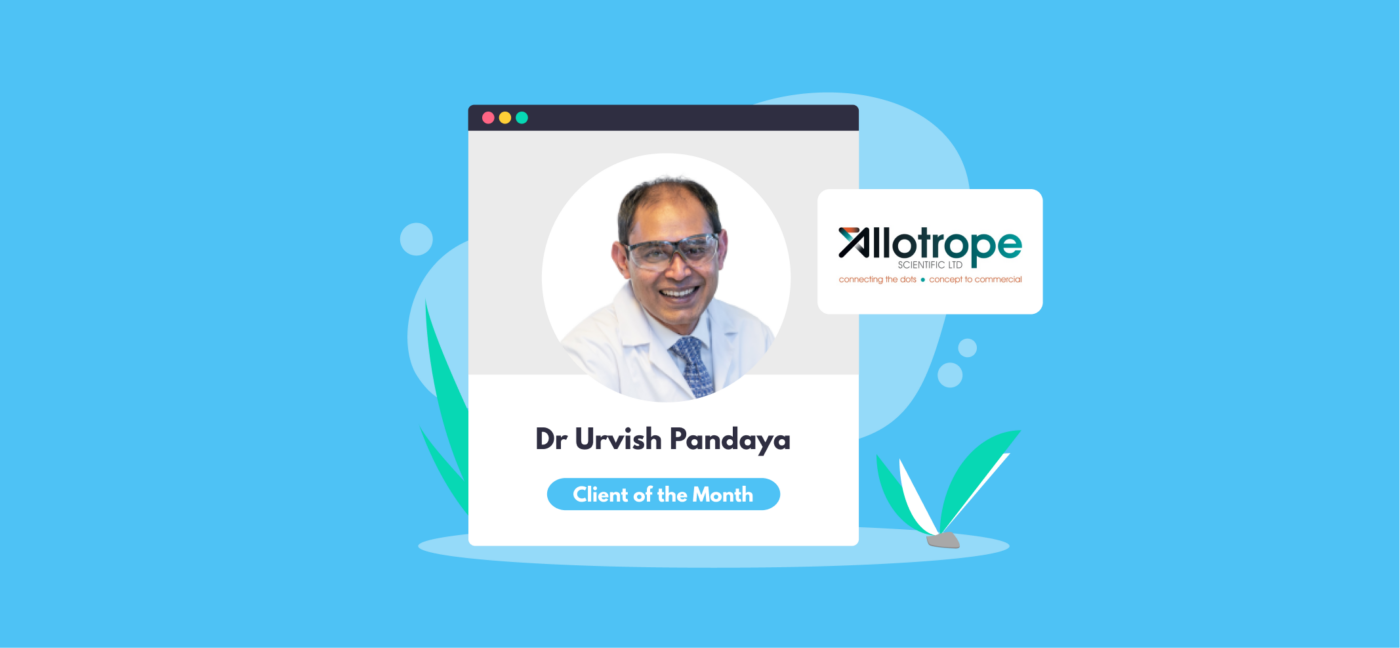October 2023 Client of the Month: Allotrope Scientific Ltd